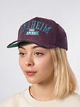 Бейсболка MITCHELL NESS арт. HP9766-ADUPURP Anaheim Ducks NHL (сливовый)